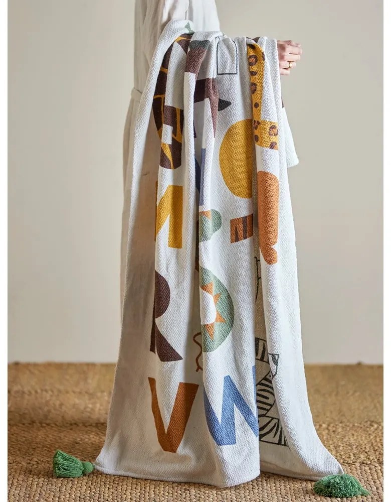 Pătură pentru copii din bumbac reciclat 130x160 cm Memmo – Bloomingville Mini