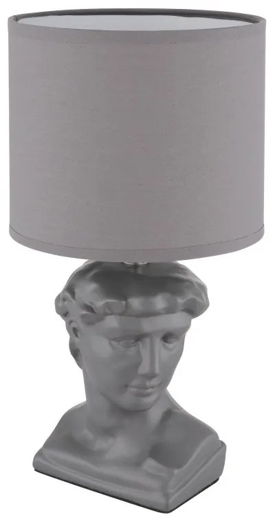 Lampa de masa ceramica gri HERMES