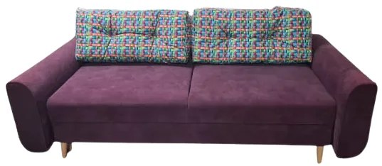 Canapea extensibila Alesia mov 226/96/80 cm