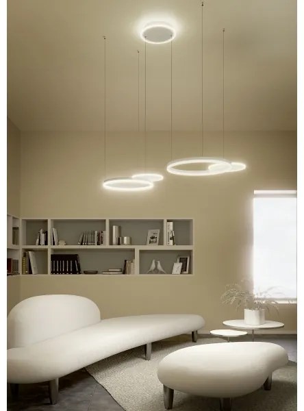 Redo 01-2605 - Lustra LED dimerizabilă suspendată pe cablu SIGUA LED/99W/230V CRI 90 albă