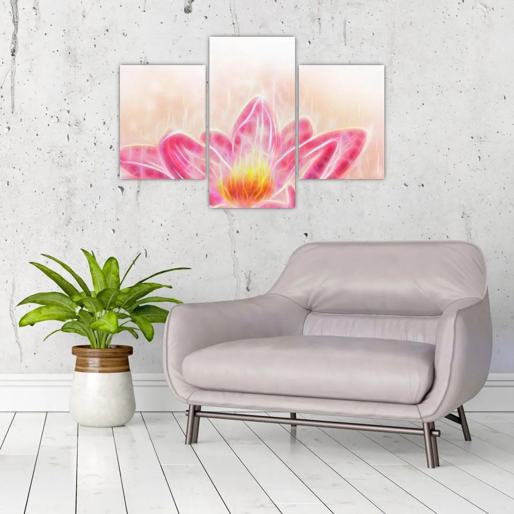 Tablou - Floare de lotus (90x60 cm)