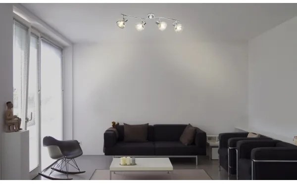 Globo 54921-4 - Lampă spot LOTHAR 4xE14/40W/230V