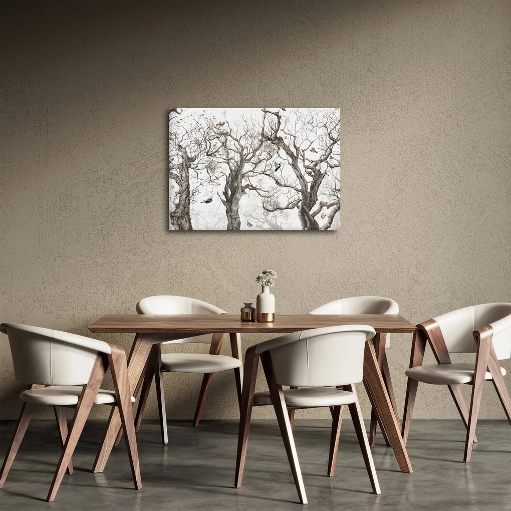 Tablou - Model de pădure, desen (70x50 cm)