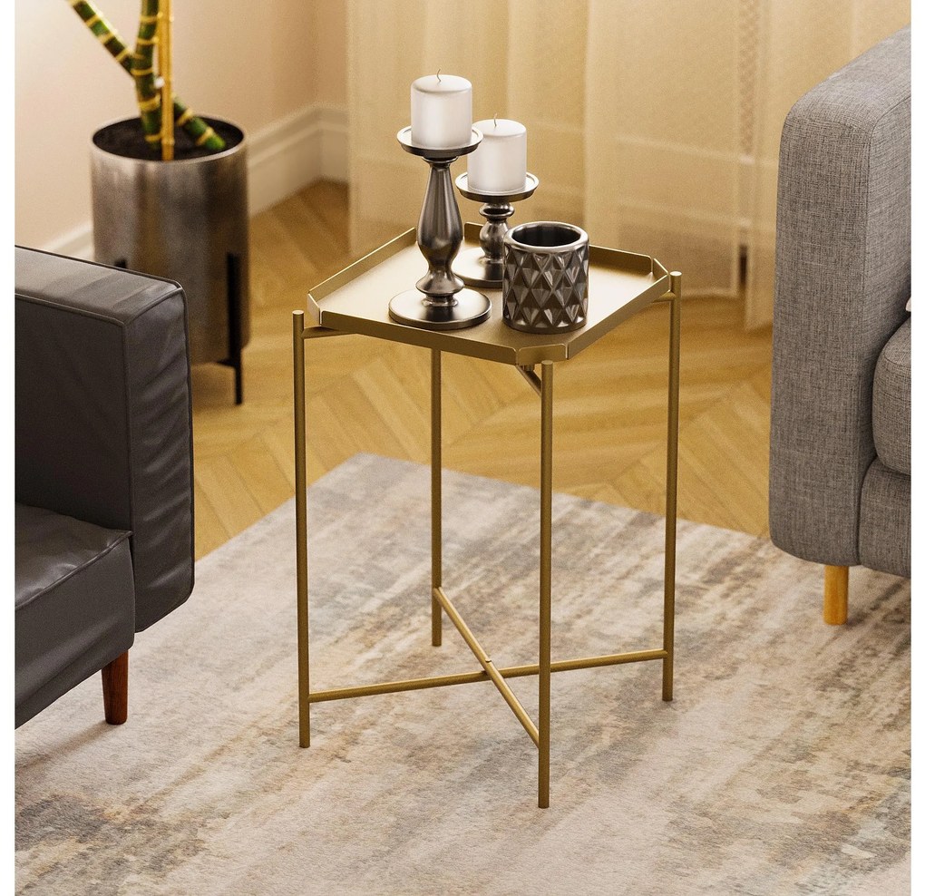 Măsuță de cafea Museli 8 (auriu) . 1093281