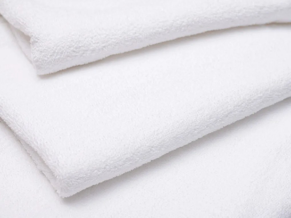 Prosop pentru hoteluri WHITE alb 50x100 cm