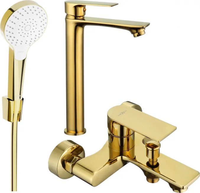 Mexen Royo R05 set de cadă, auriu - 72213R05-50