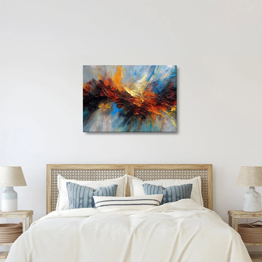Tablou - Textura culorii (70x50 cm)