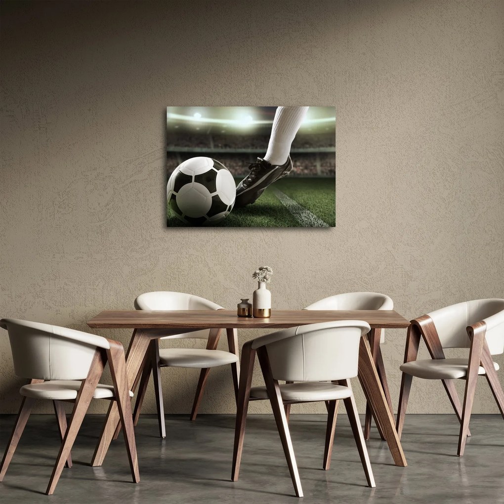 Tablou - Minge de fotbal (70x50 cm)