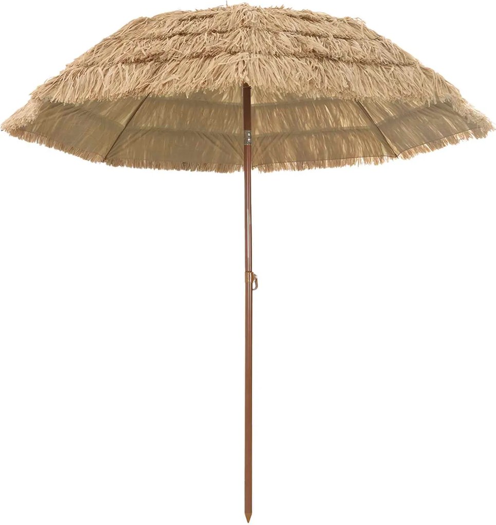 vidaXL Parasol de Grădină natural 205 x 205 x 210 cm