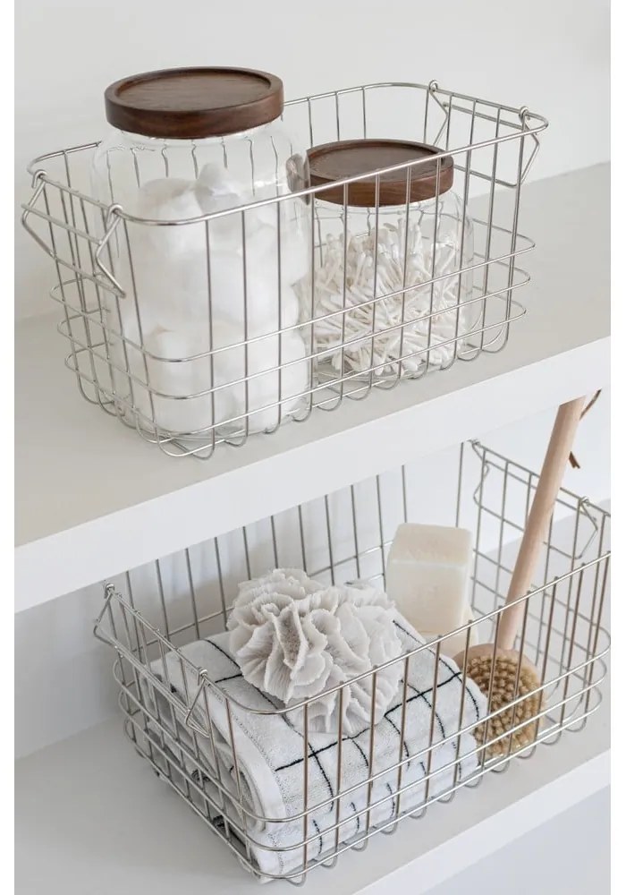 Coș de depozitare din sârmă din metal 31x16,5x16 cm Store It – Mette Ditmer Denmark