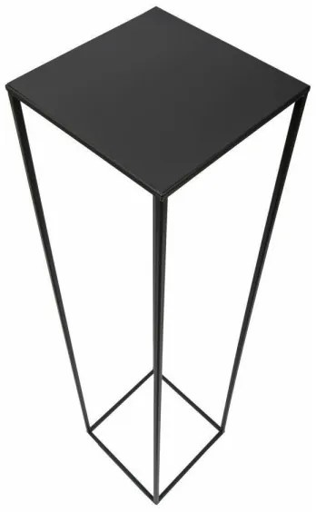 Suport pentru flori 100x24 cm, negru