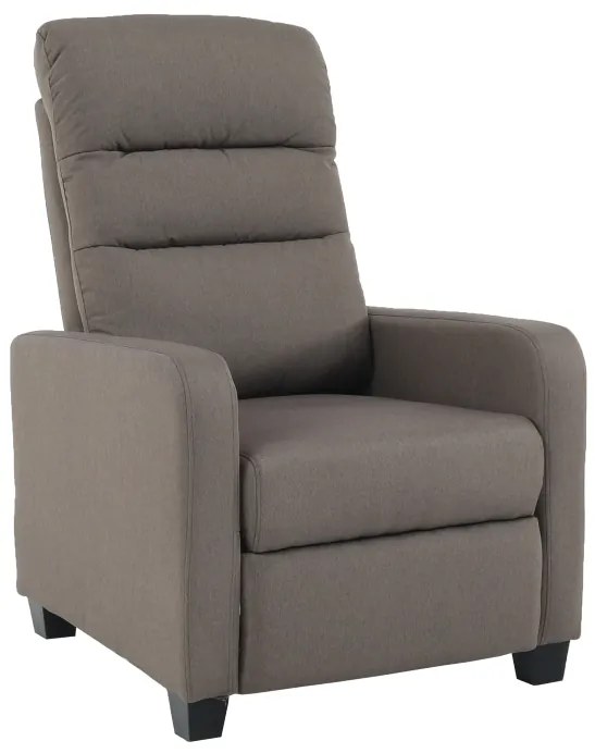 Fotoliu relaxant, maro, cu recliner manual, Bortis Impex