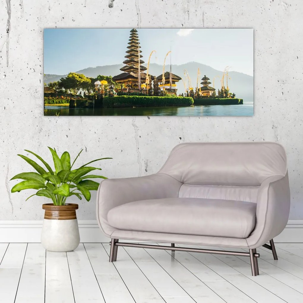 Tabloul Mount Batur (120x50 cm)