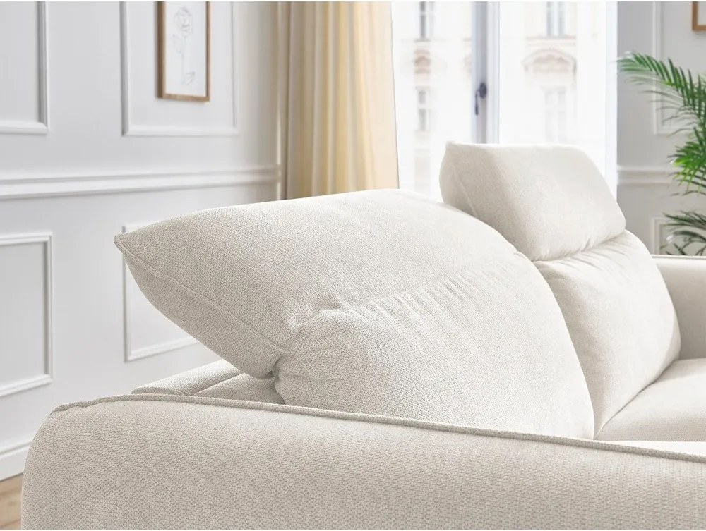 Canapea albă 216 cm Achille – Bobochic Paris