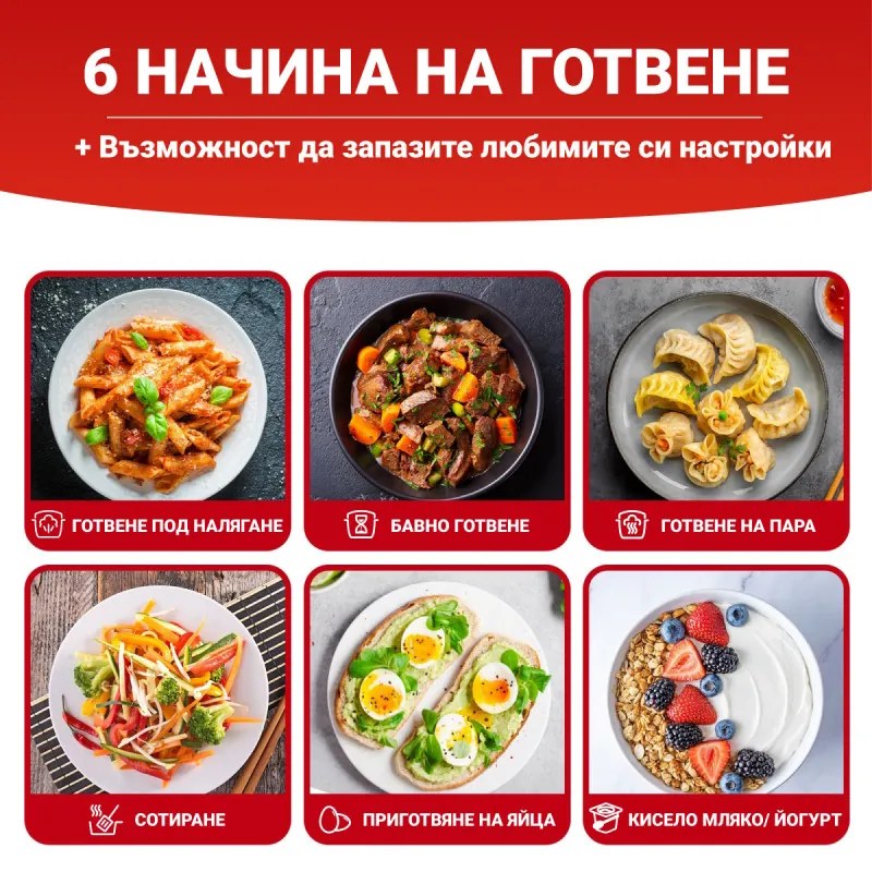 Instant Pot XL 140001901, 1200W, 7.1 l, 7 programe, Start întârziat, Ecran LCD, Negru