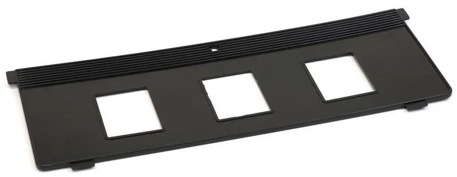 Separator pentru cartoteci cu un singur rând, negru