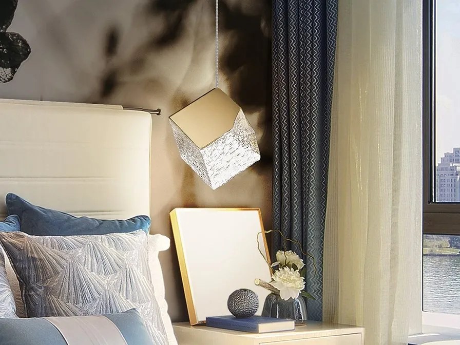 Lustra/Pendul design decorativ Priscila gold