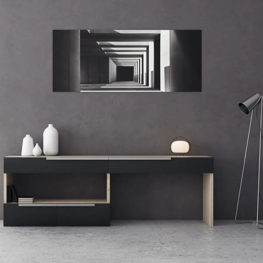 Tablou - Tunel Pătrat (120x50 cm)