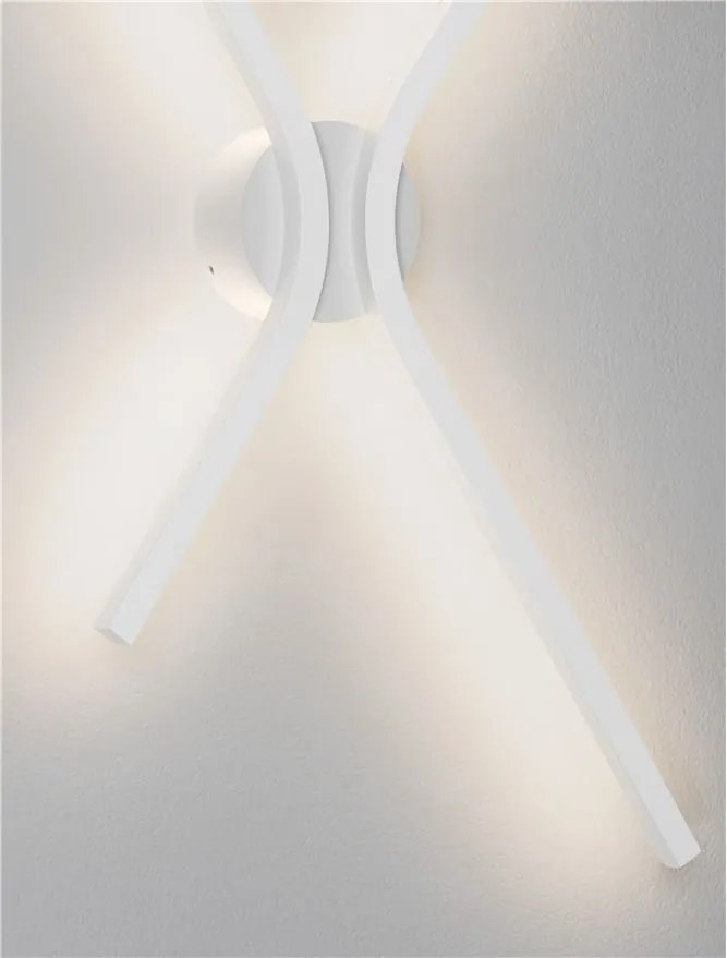Aplica de perete LED CCT design modern AKRO alb