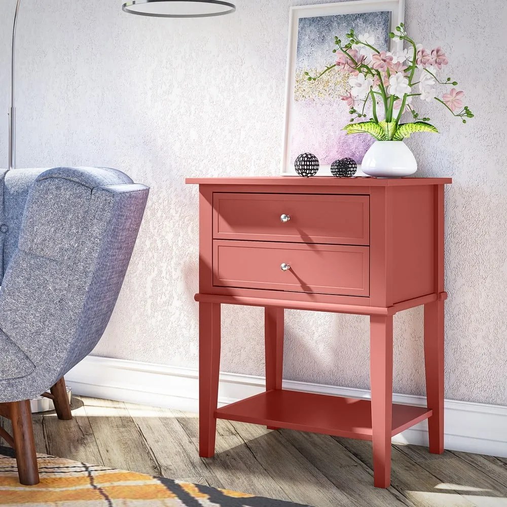 Noptieră cărămizie Franklin – Støraa