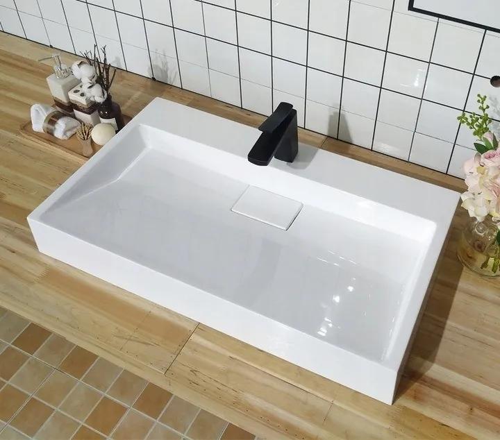 Lavoar Goya ceramica sanitara alb – 50 cm