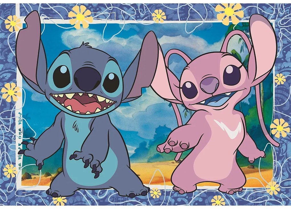 Disney Lilo și Stitch Angel Puzzle Clementoni cu 104 piese