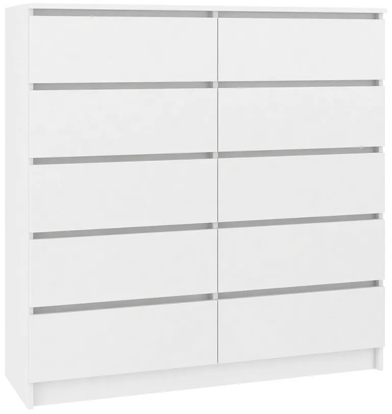Supermobel Comoda AREVA K140 10SZ, 138x121x40, sonoma