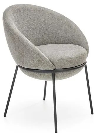 Scaun tapitat K482 gri