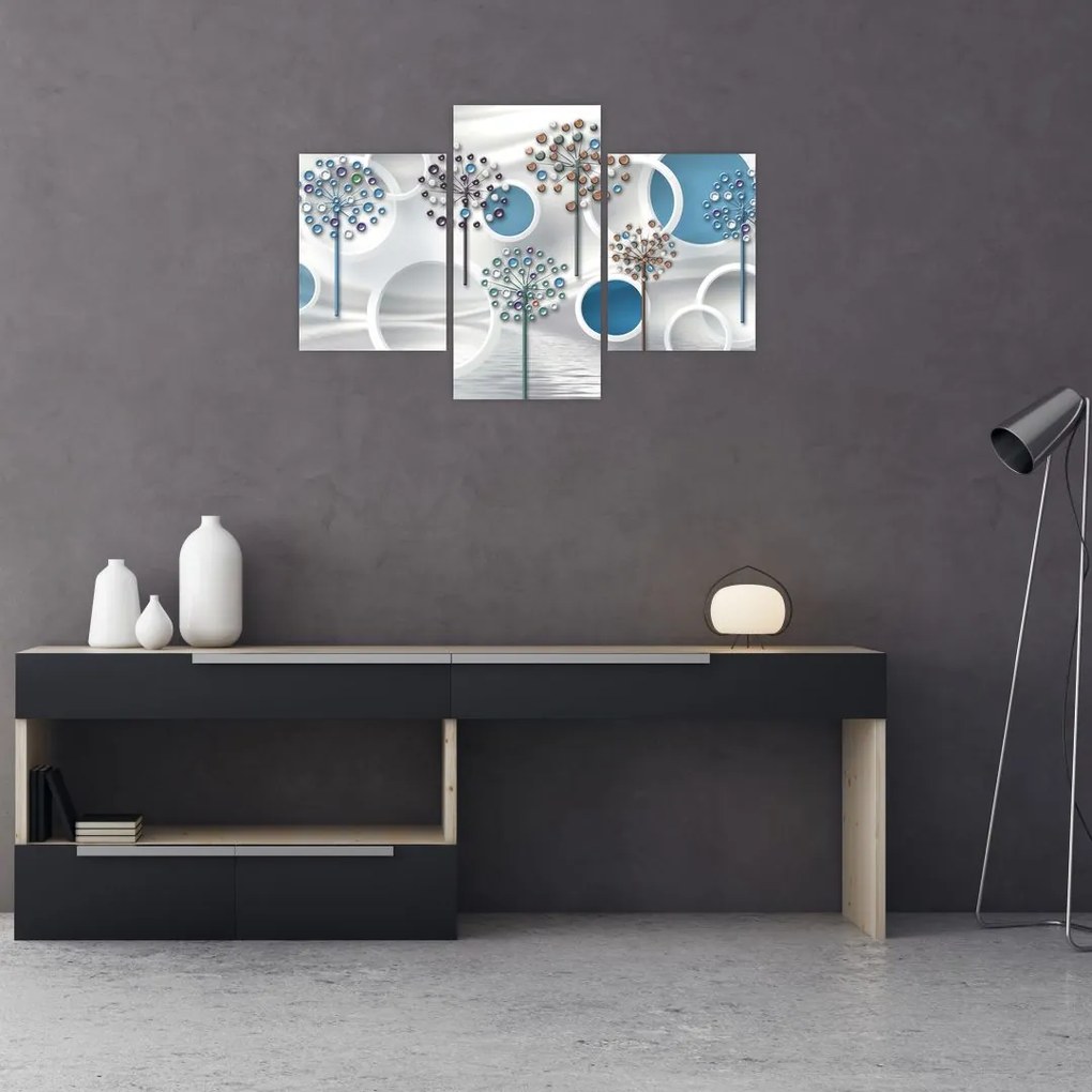 Tablou abstarcției artistice (90x60 cm)