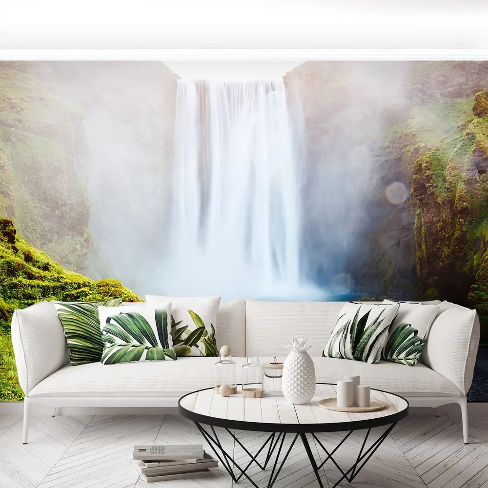 Fototapet Cascada Skogafoss