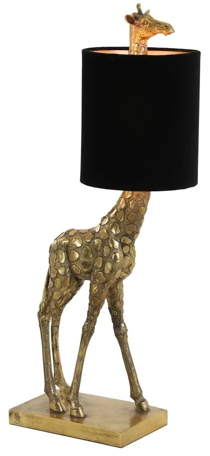 Veioză neagră/în culoarea bronz (înălțime 61 cm) Giraffe – Light & Living