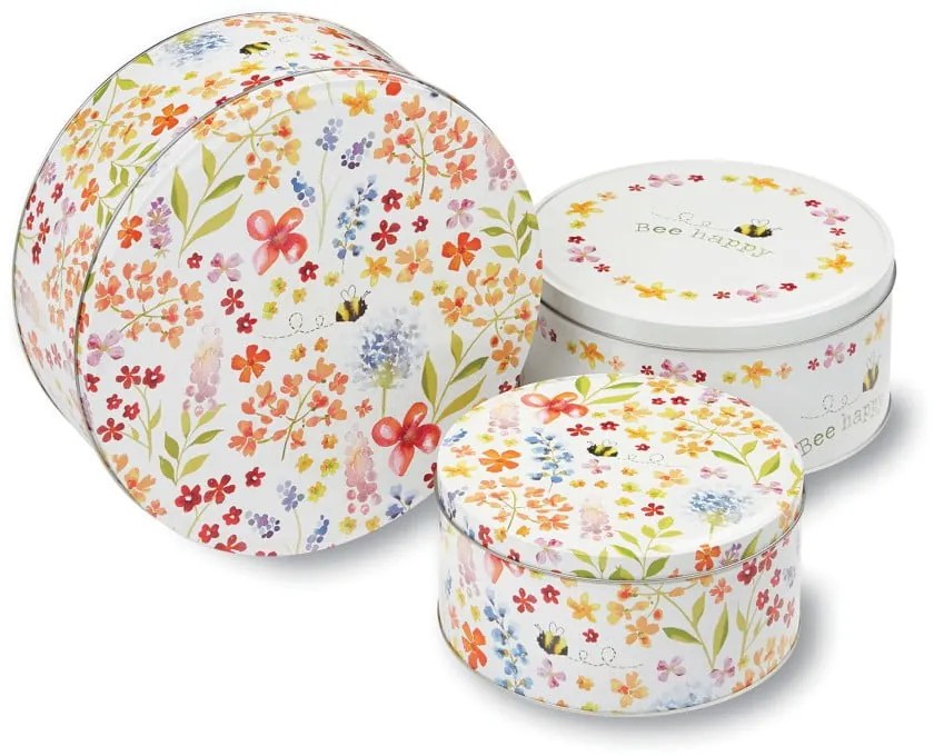 Recipiente 3 buc. din oțel pentru biscuiți – Cooksmart ®