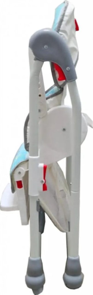 Scaun de masa pentru copii si bebe Baby Care™ CC reglabil in 3 trepte, Pliabil, Centura de siguranta, Sezut comfortabil, Masuta detasabila, Pozitie