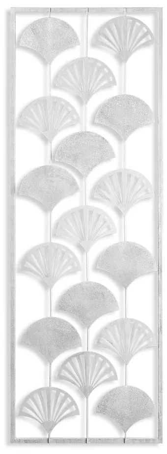 Decorațiune de perete din metal 32x90 cm Gingko – Wallity