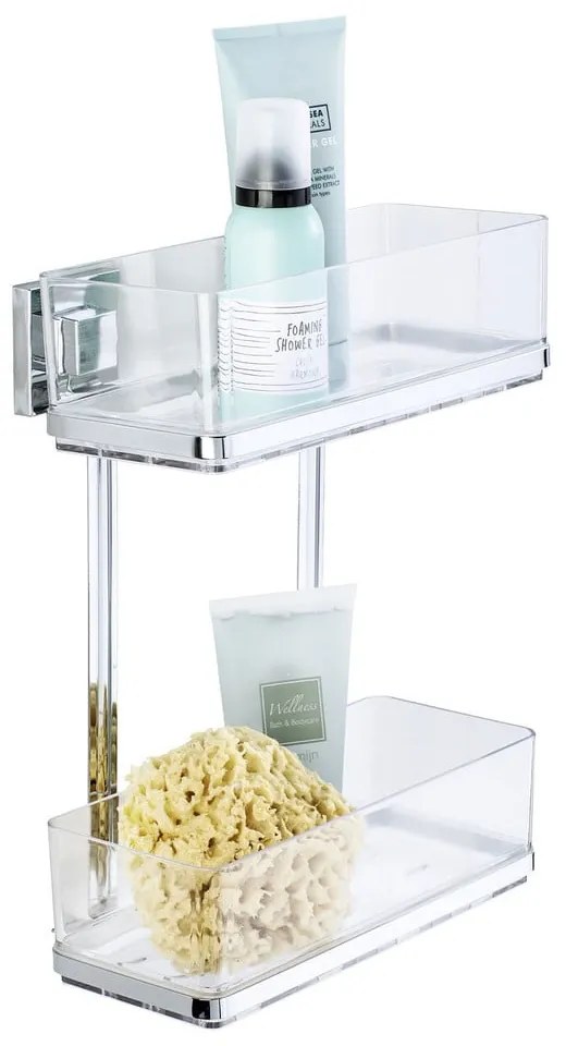 Etajeră Wenko cu sistem de prindere Vacuum-Loc, 14 x 25,5 cm