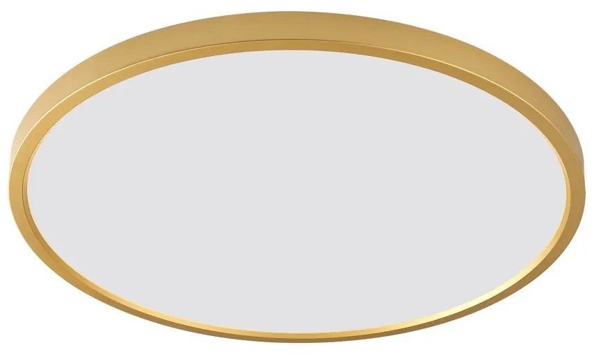 Plafoniera LED moderna design slim CAMI 60cm, auriu