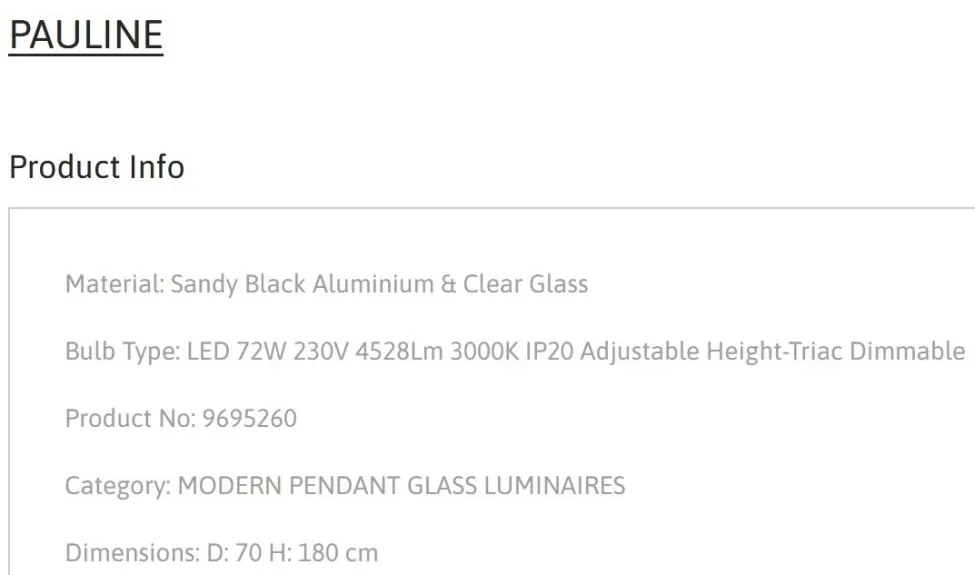 Lustra LED suspendata design circular PAULINE D-70cm