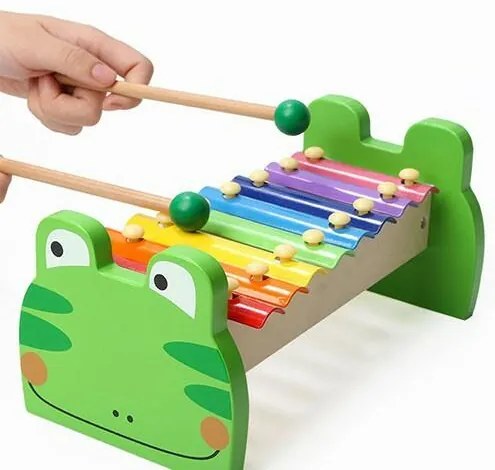 XILOFON DIN LEMN - BROSCUTA VESELA - TOPBRIGHT (7136)