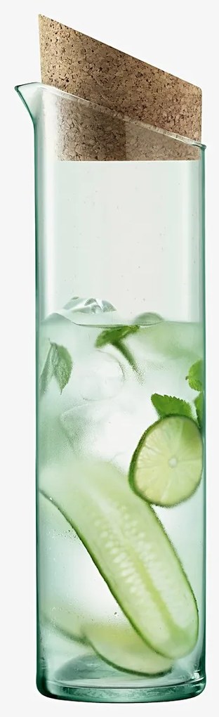 Carafă Canopy, 1.3 L, transparentă/plută - LSA International
