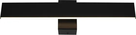 Aplica LED de perete BERNADETTA, 10 W, 230 V, 4000 K, neagră