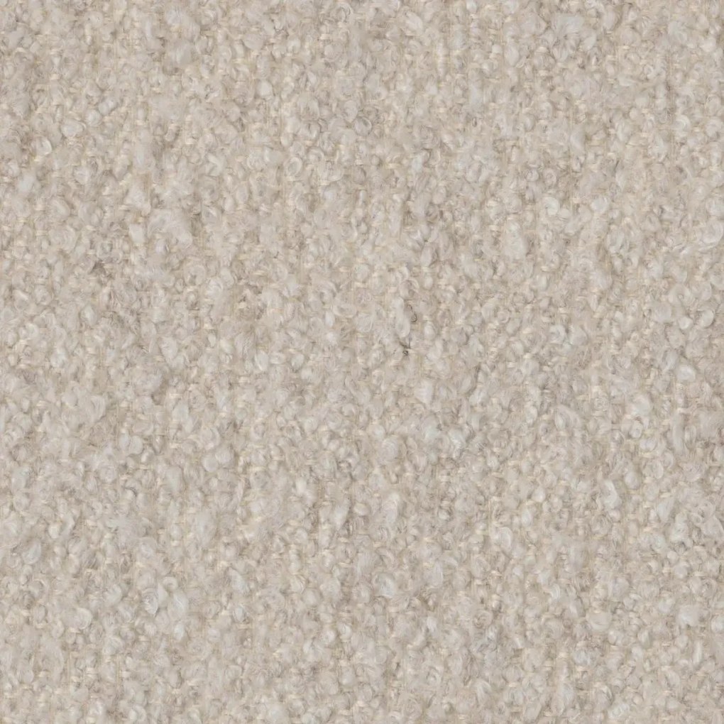 Canapea confortabila design LUX Brannan, Boucle chalk white