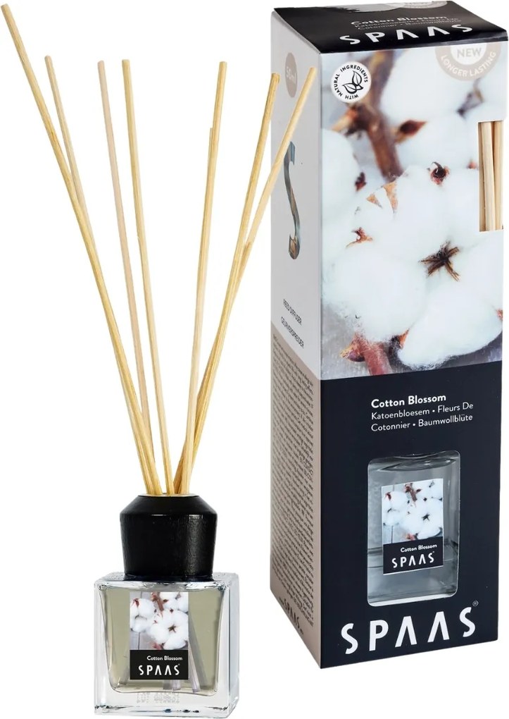 Difuzor de aroma cu betisoare COTTON BLOSSOM 50 ml