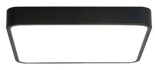 Plafonieră LED dimabilă Brilagi POOL SQUARE LED/48W/230V 3000-6000K 50x50 cm negru + telecomandă