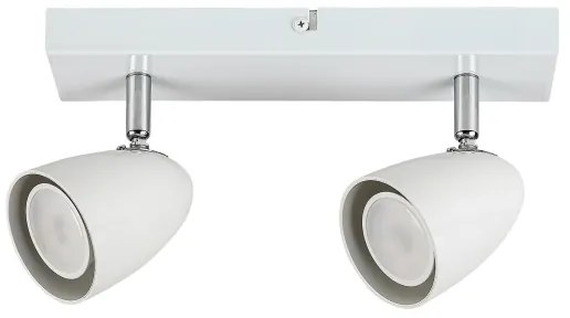 Spot Rabalux 73018 PERICO 2xGU10/5W/230V alb