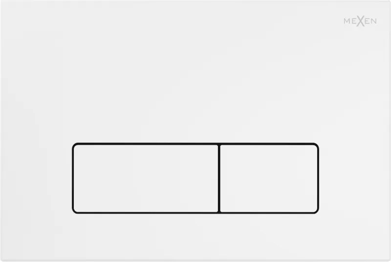 Mexen Fenix 13 buton de spălare Slim, alb mat - 601320