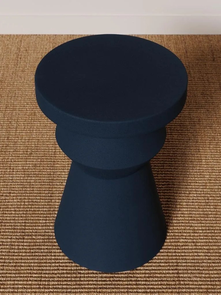 Masuta laterala, din metal, blue Forms