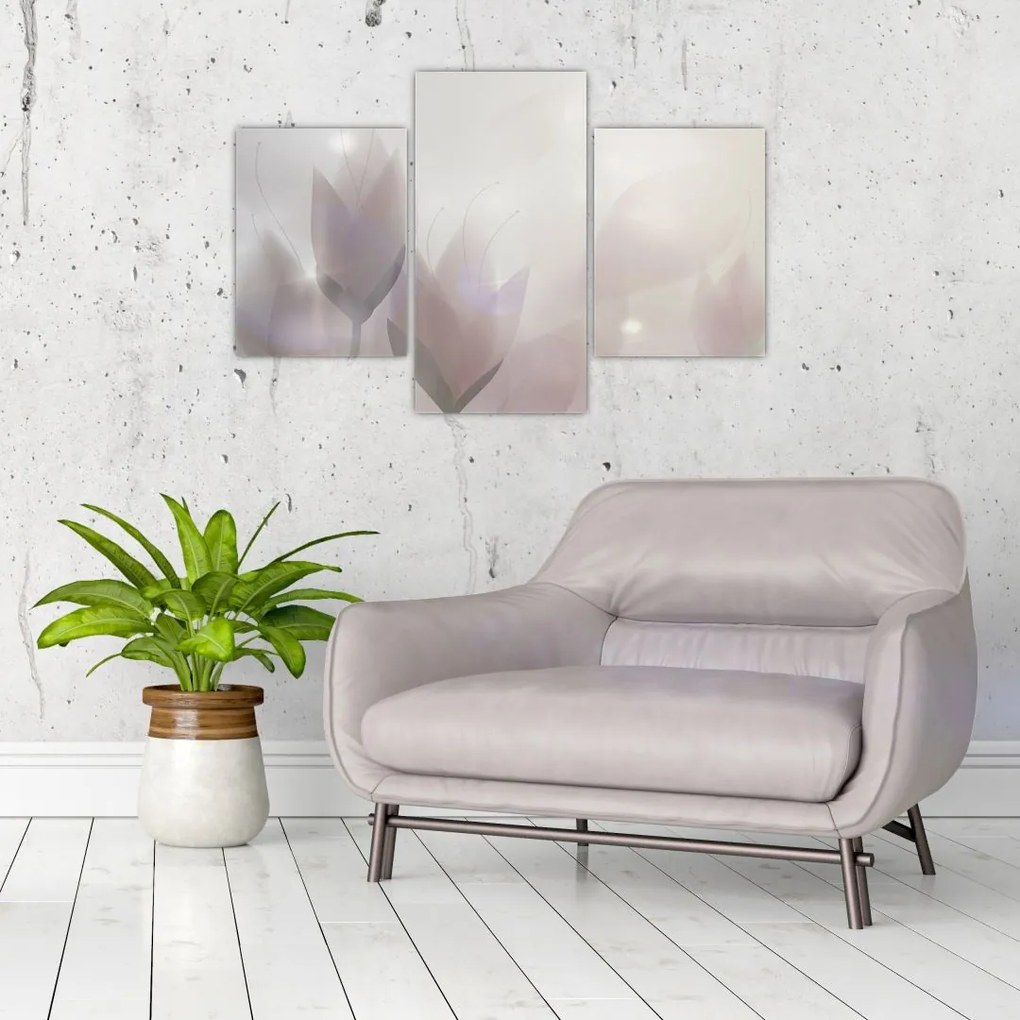 Tablou - Flori de crocus (90x60 cm)