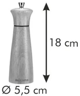 Râșniță Tescoma Virgo wood sare/piper 18 cm, , 18 cm