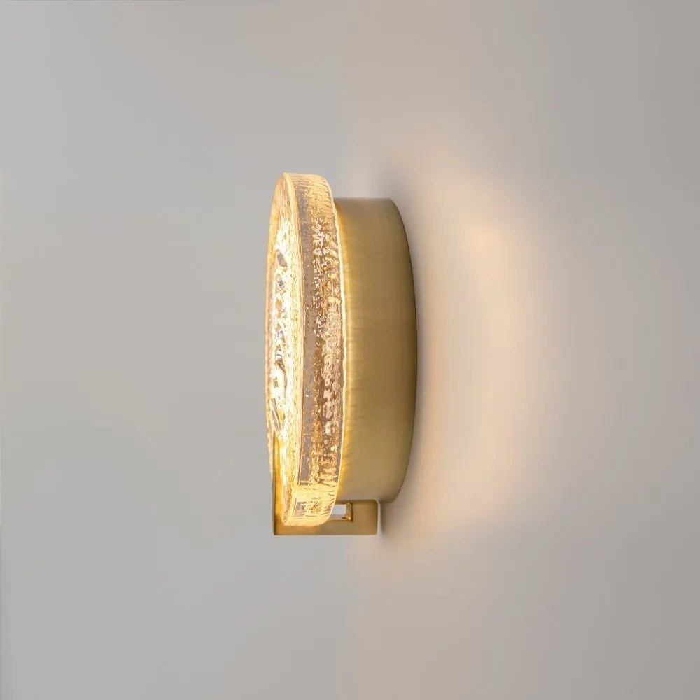 Aplica de perete LED cu sticla turnata Regatta 5W