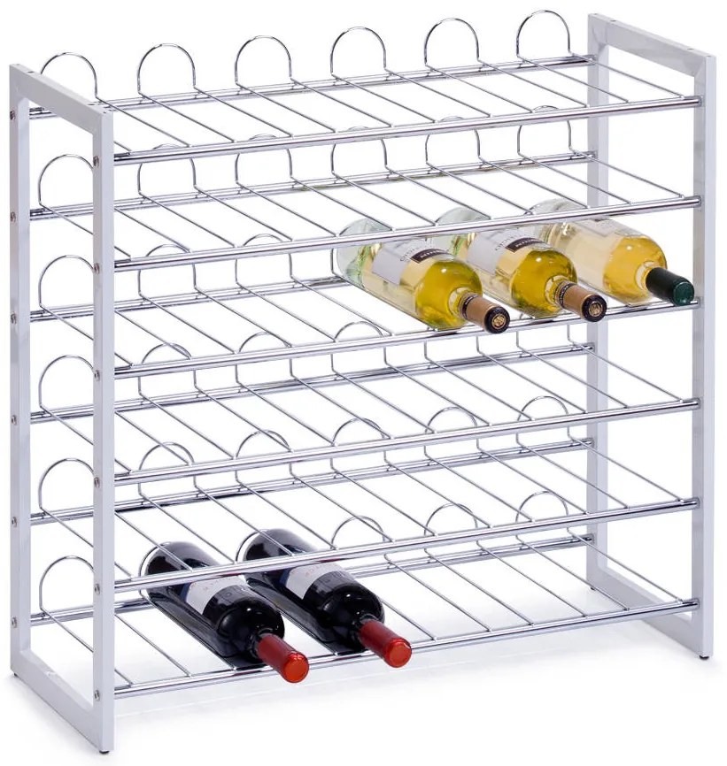 Raft metalic pentru vin - 36 sticle, ZELLER